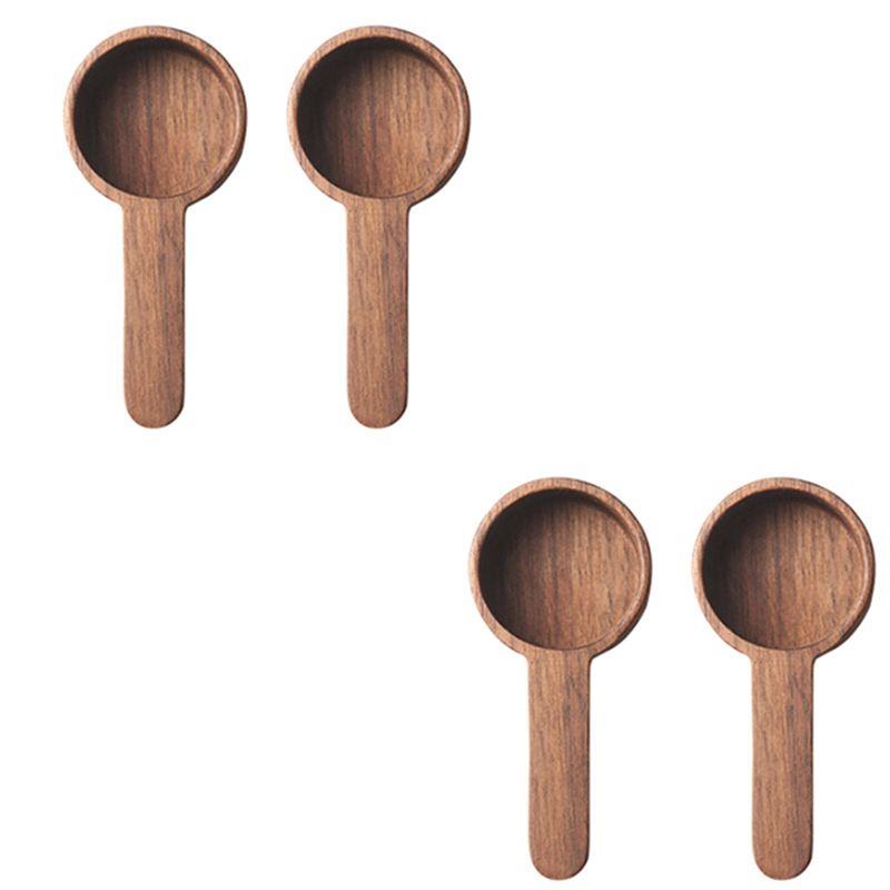 Coffee Tea And Sugar Set - Set di Cucchiai Dosatori in Legno,