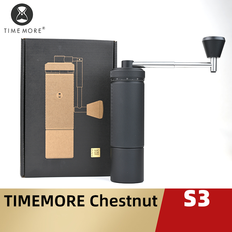 Burr Hand Grinder - TIMEMORE CHESTNUT S3 Macinacaffè manuale Regolazione