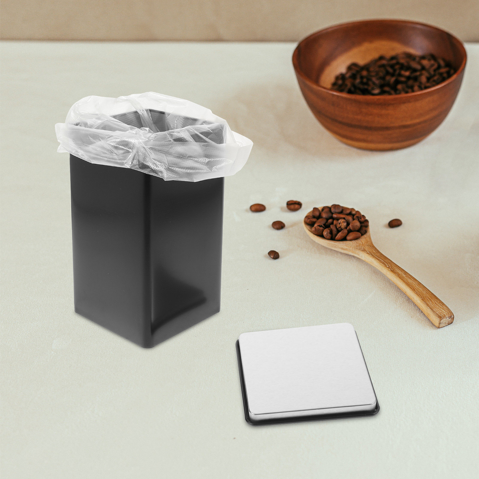 Coffee Tea Sugar - Set da 4 barattoli in latta