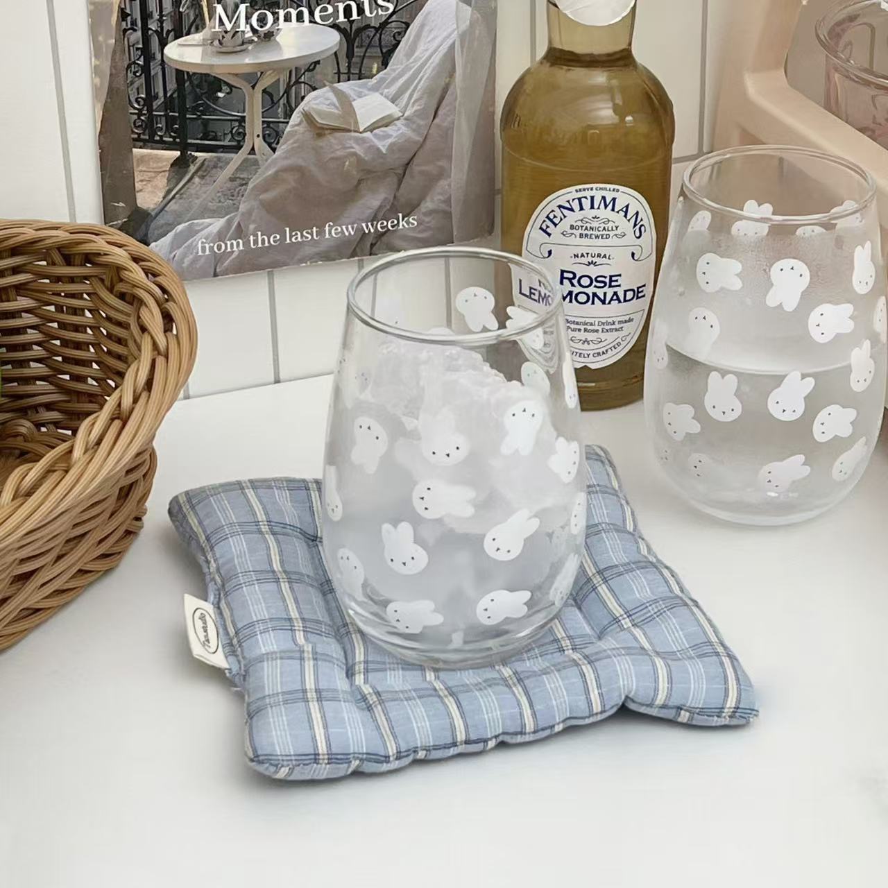 Carino Bicchiere in Vetro con  - Coffee Tea & Jane recensione e prezzo