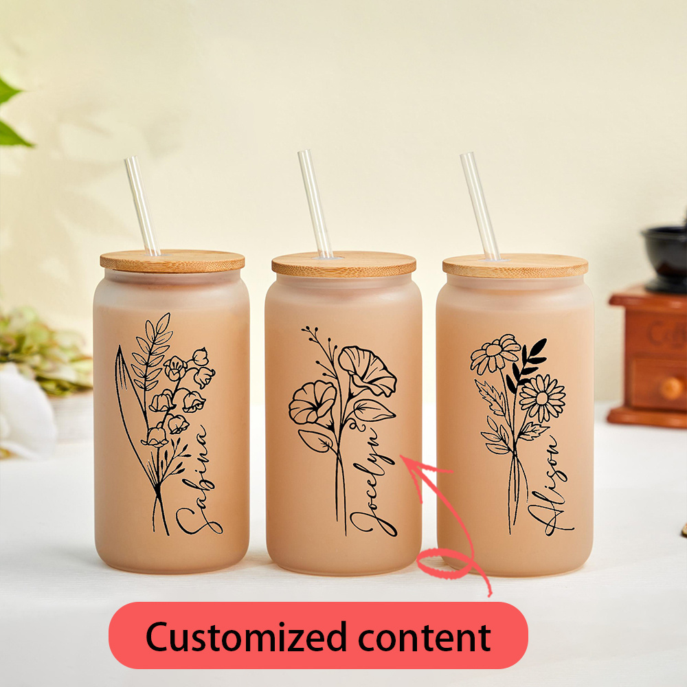 Tazza in vetro personalizzata  - Coffee Tea Name recensione e prezzo