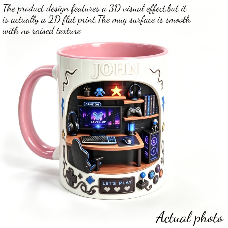 Tazza a tema eSports con stamp - Coffee Tea Name recensione e prezzo