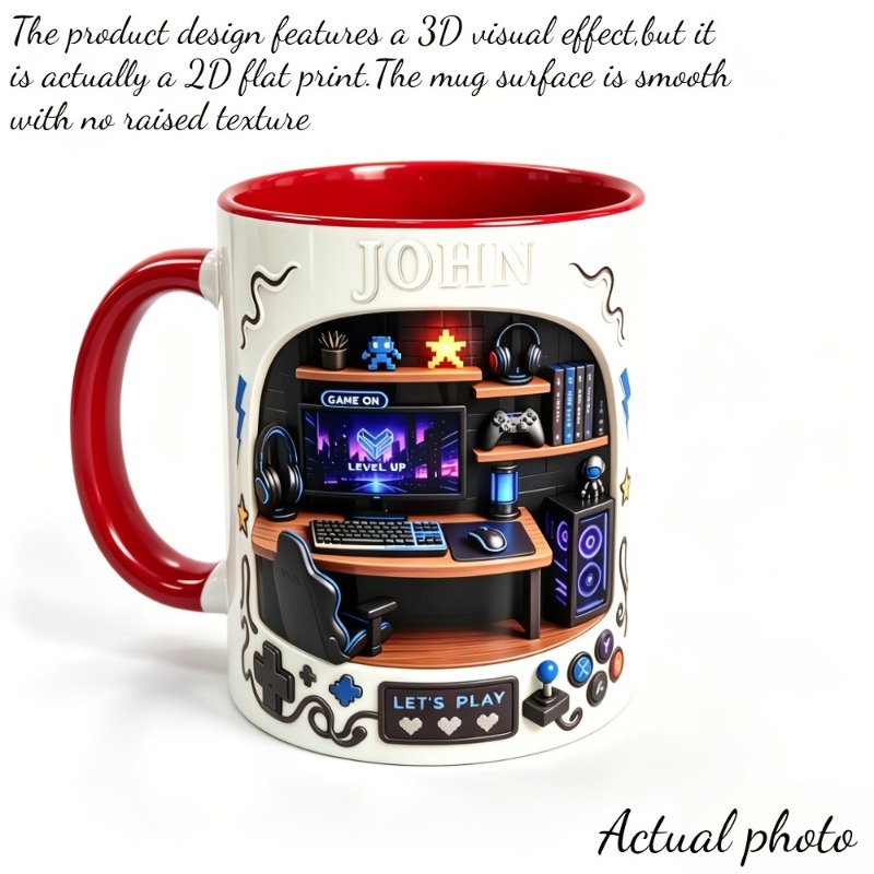 Tazza a tema eSports con stamp - Coffee Tea Name recensione e prezzo